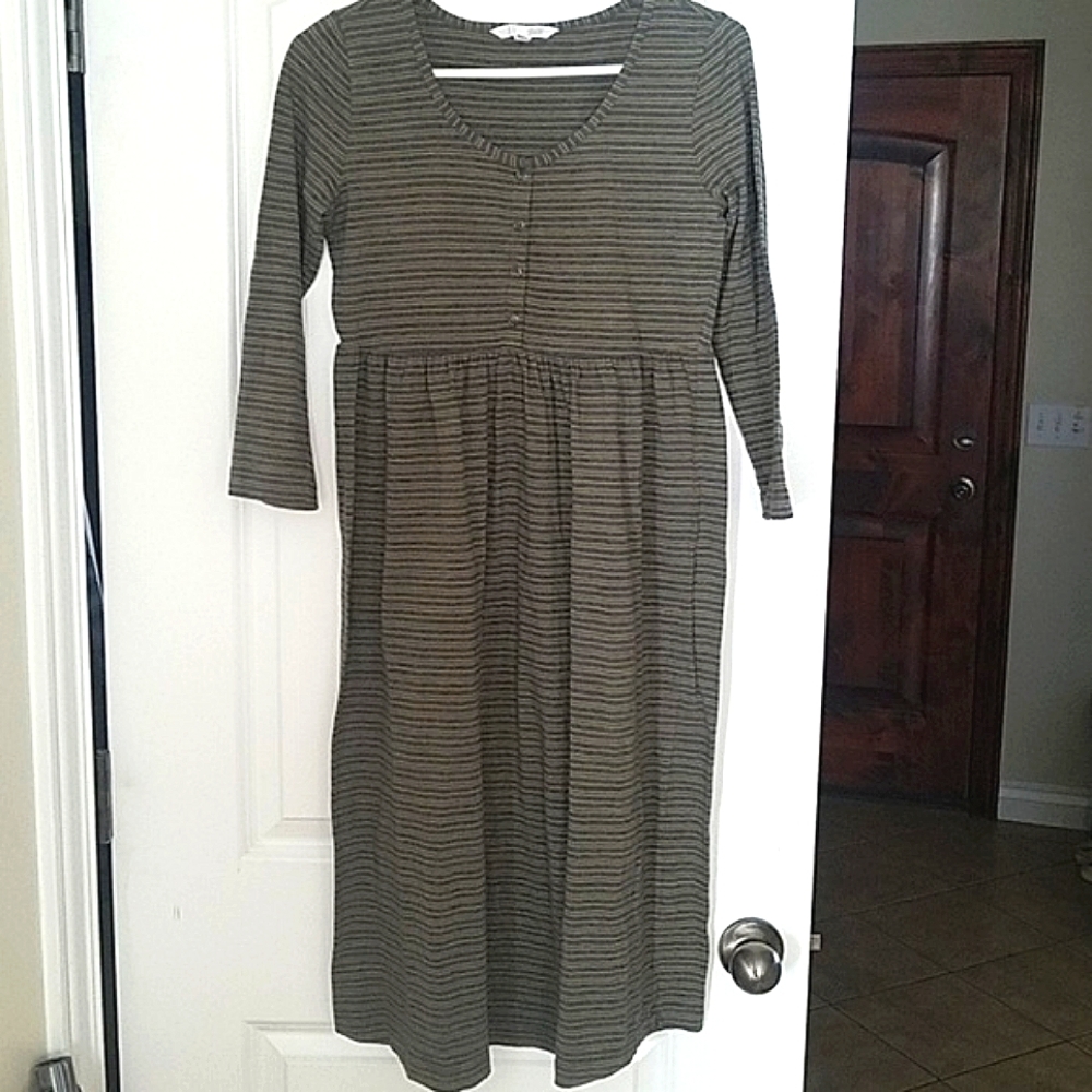 Shade striped dress